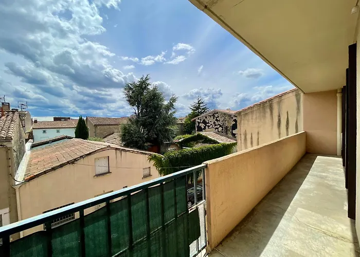 Le Strasbourg - 3 - Parking Et Terrasse Lejlighed Carcassonne